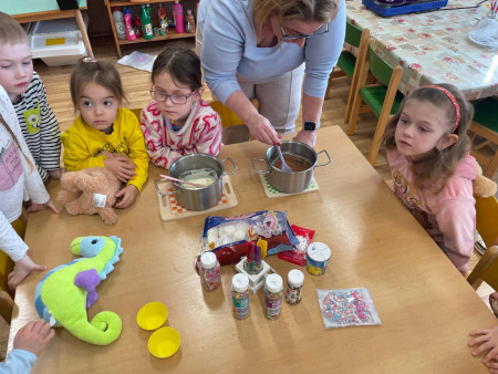 Návštěva maminky, která ráda peče